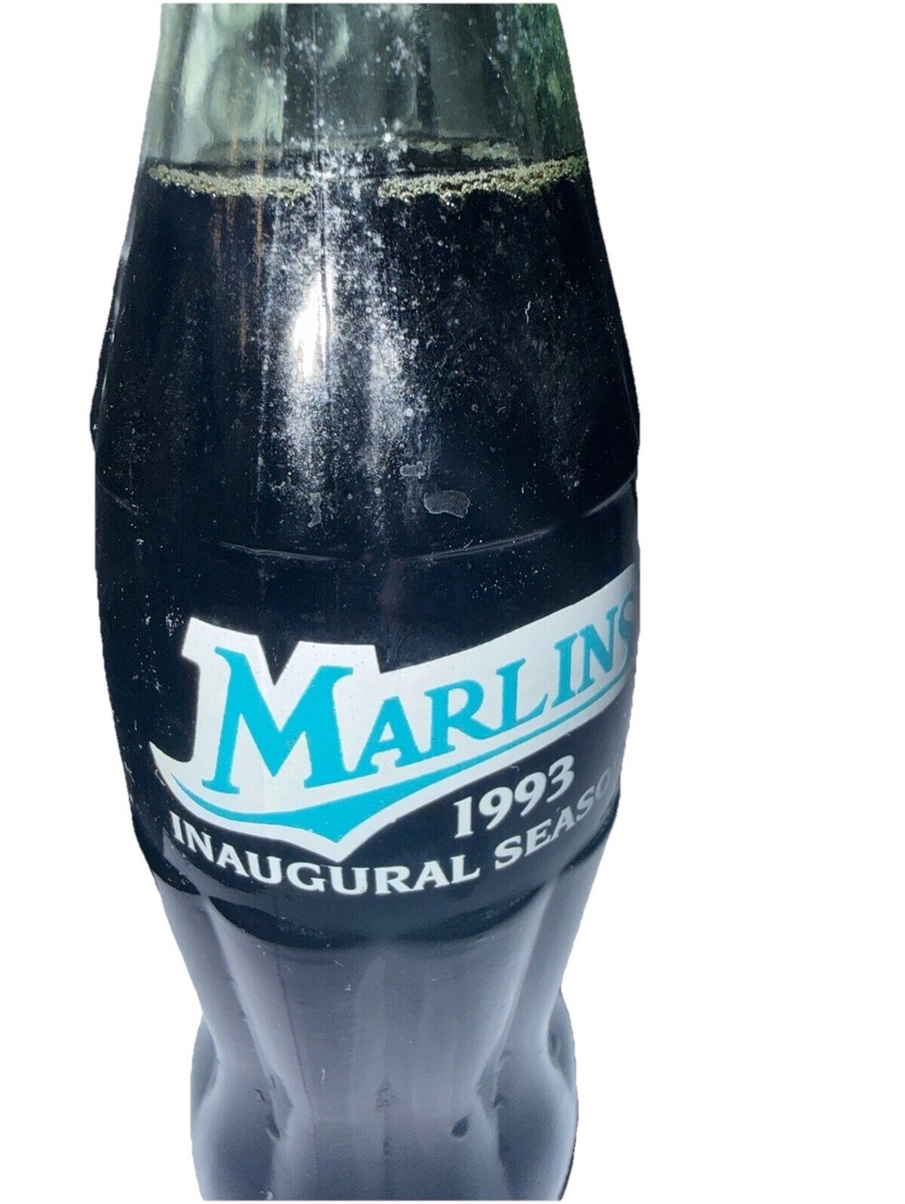Coca-Cola ~ Florida Marlins 1993 Inaugural Season Unopened 8 Ounce Bottle